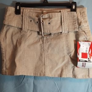 Corduroy stretch skirt